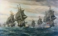 Battle Of Virginia Capes Kriegsschiff Seeschlacht